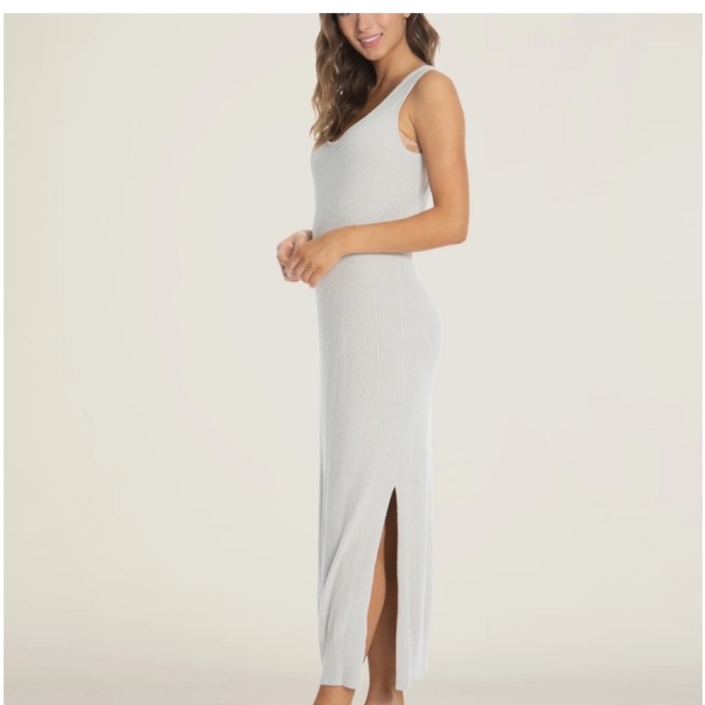 Barefoot Dreams cozy chic ultra lite knit Maxi Dress, M